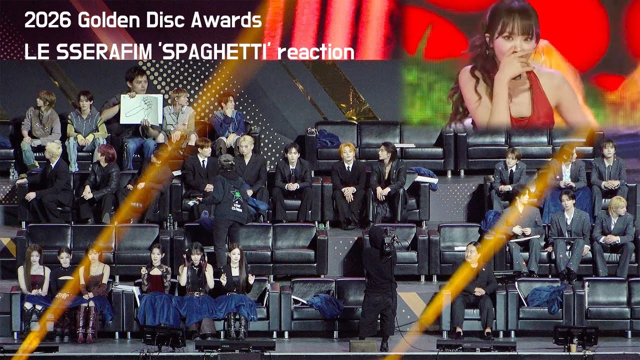 르세라핌 LE SSERAFIM 'SPAGHETTI' reaction [Stray Kids BOYNEXTDOOR CORTIS izna TWS 조째즈] / GDA 2026