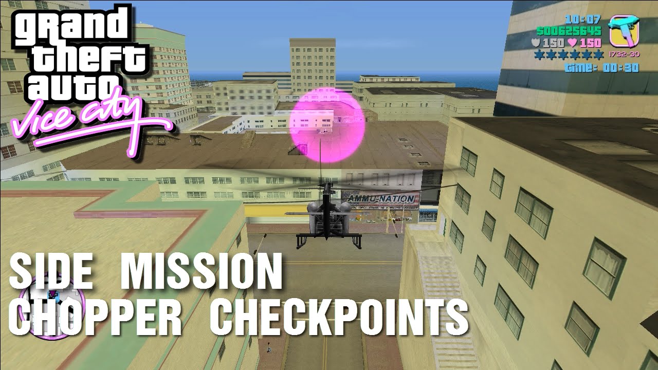 GTA: Vice City - Side-Mission - Chopper Checkpoints