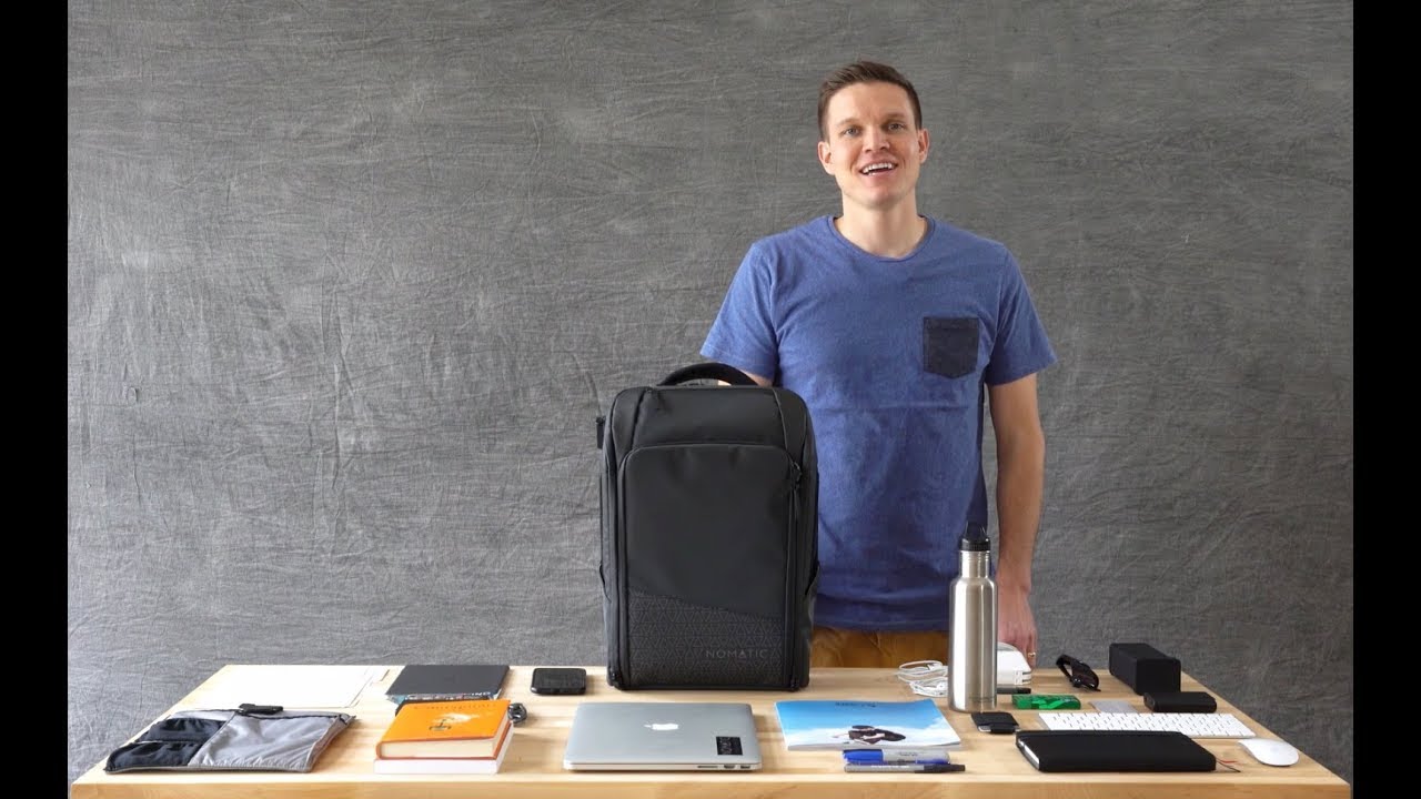 The NOMATIC Backpack - Product Walk Through / How to Pack