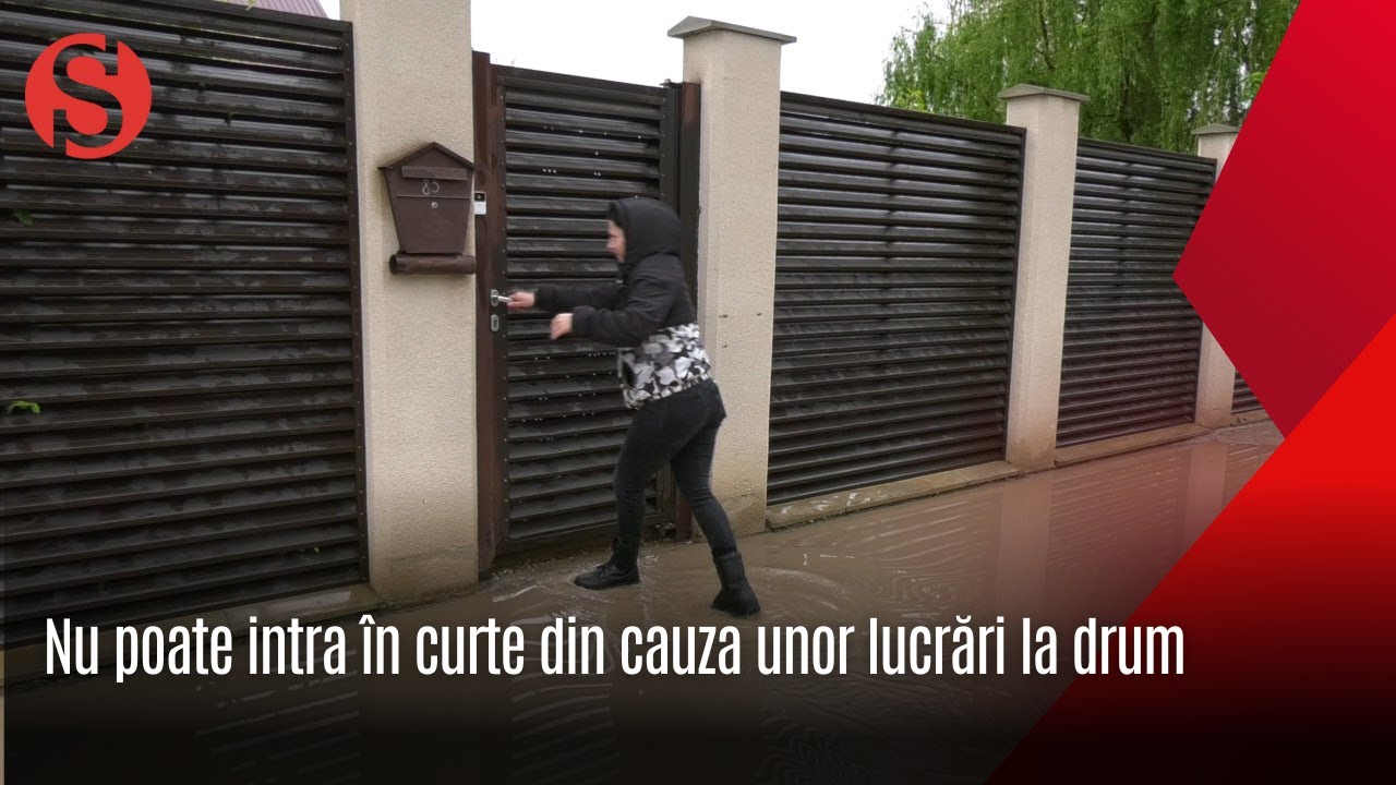 Ploaia din ultimile zile a creat mai multe probleme locuitorilor unei străzi din orașul Căușeni
