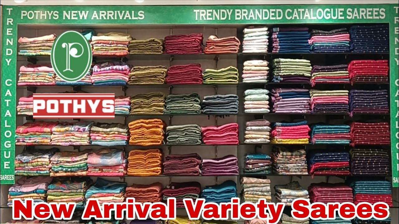 Pothys Oppanakara Street Coimbatore ன் New Fancy Sarees ✨ Online Available 🌹