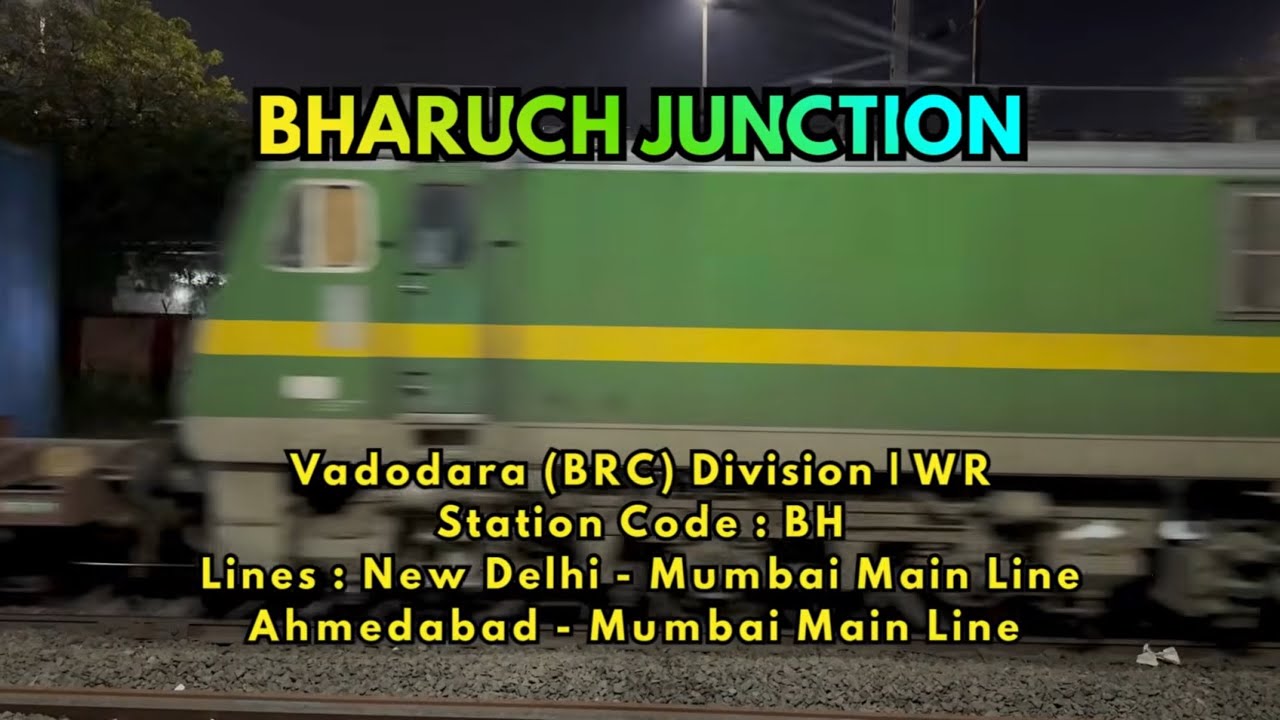 {BH-02} Railfanning at Bharuch Junction | Rajdhani Express | Specials | EMDs | Mail Express | Tejas