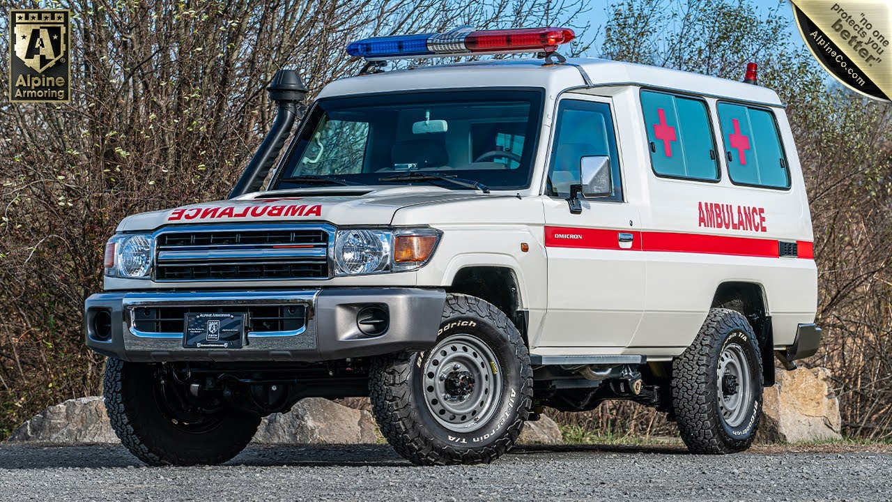 Armored Rescue Ambulance 78 Series by Alpine Armoring