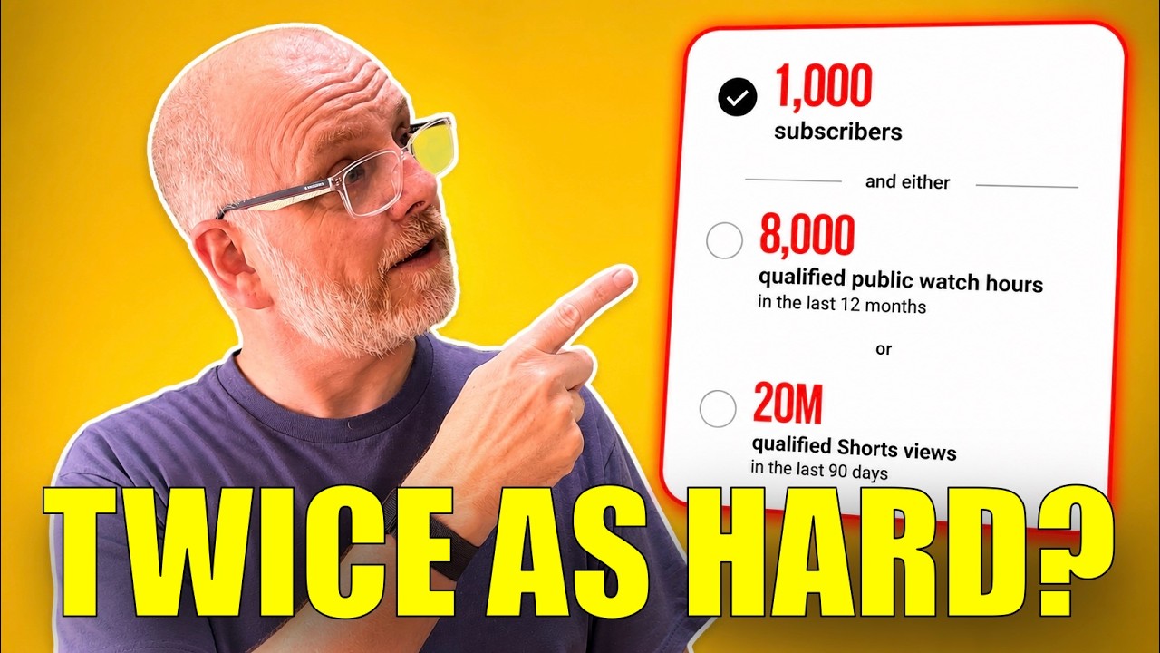 YouTube вдвое усложнил условия для получения монетизации
