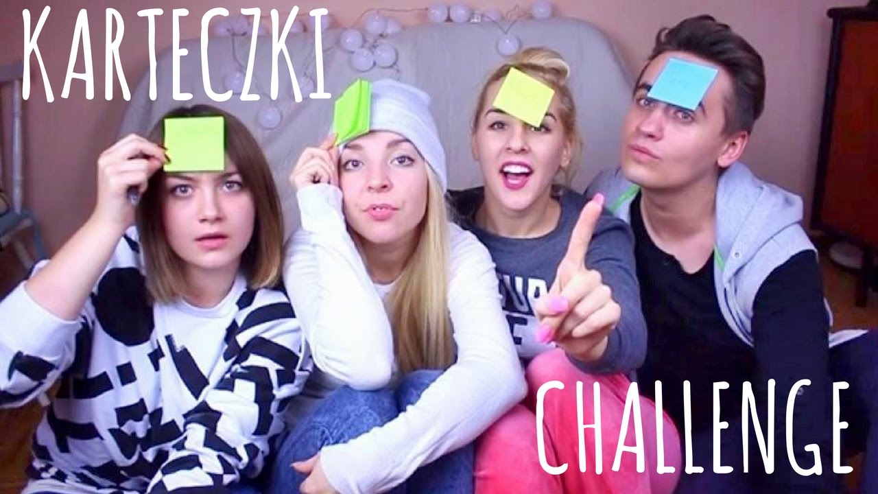 🎭KARTECZKI NA GŁOWĘ CHALLENGE CZ. 1/2🎭 z Just Siblings!