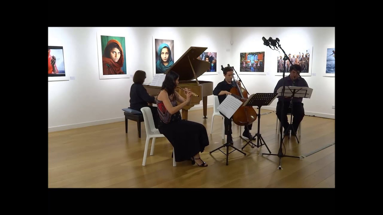 Shostakovich: Valse no.2 (flute,clarinet,cello & piano)