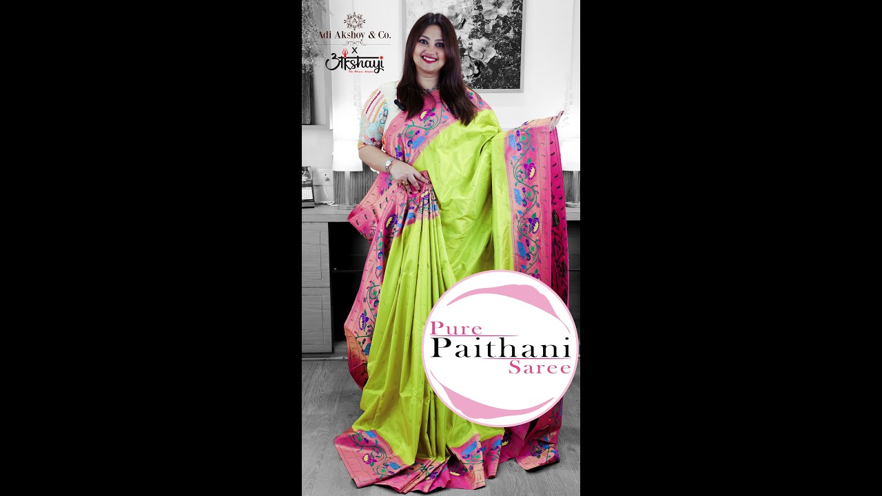 Royal Paithani Saree Collection by Adi Akshoy & Co. | Timeless Maharashtrian Weaves #paithanisaree