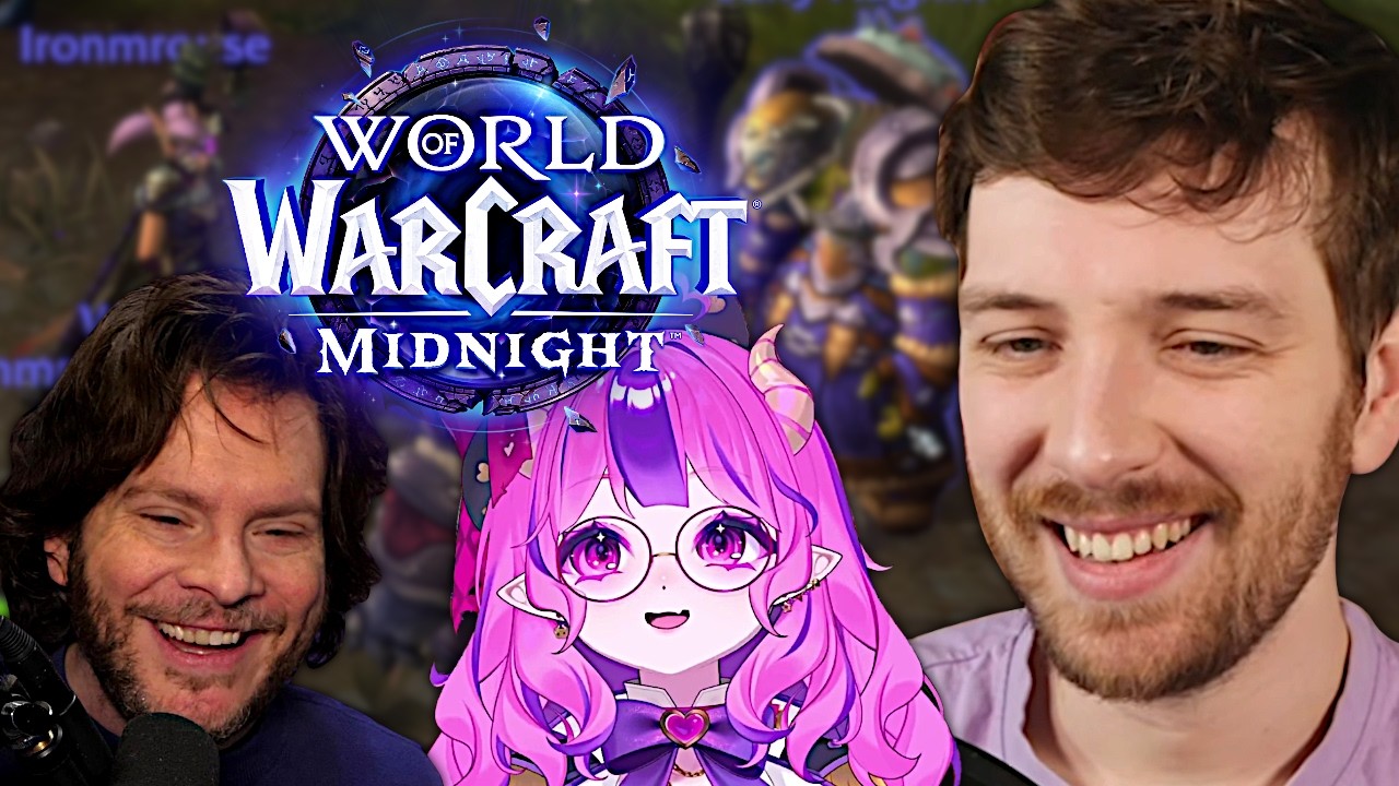Playing World of Warcraft: Midnight With Ironmouse & Pete