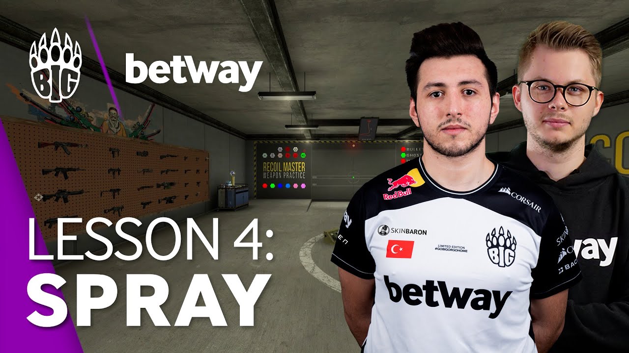 BIG x betway Bootcamp, Lesson 4: Learning to Spray Like XANTARES