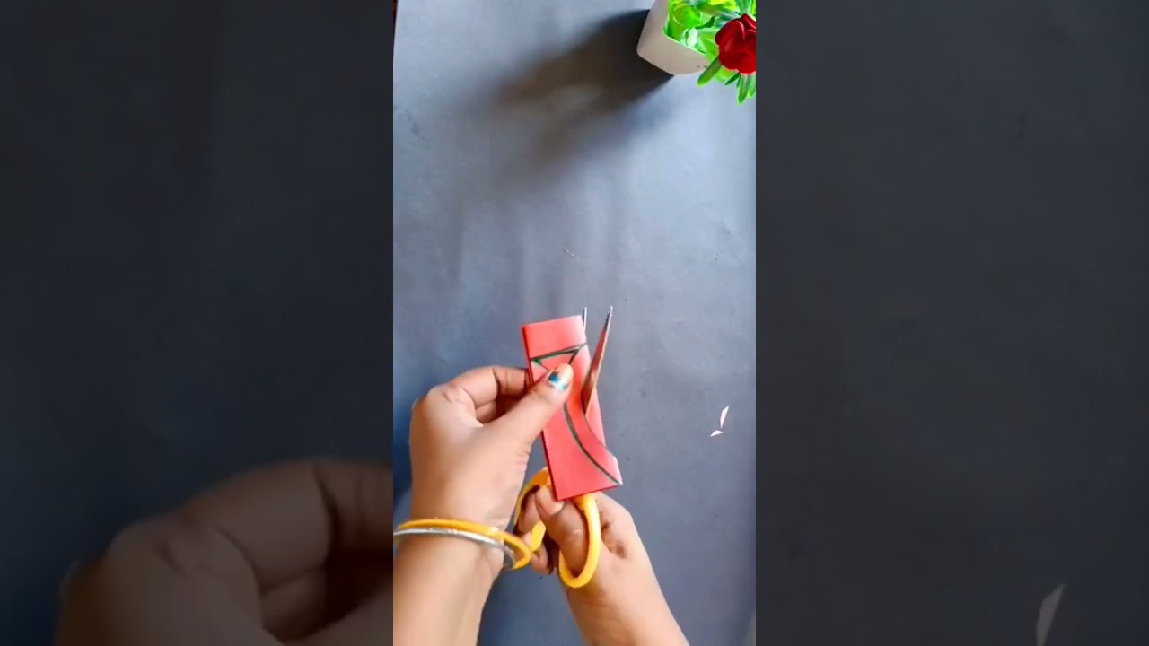 paper toran # easy paper cutting #diwali decoration crafts ideas #shorts #viralshorts!!!
