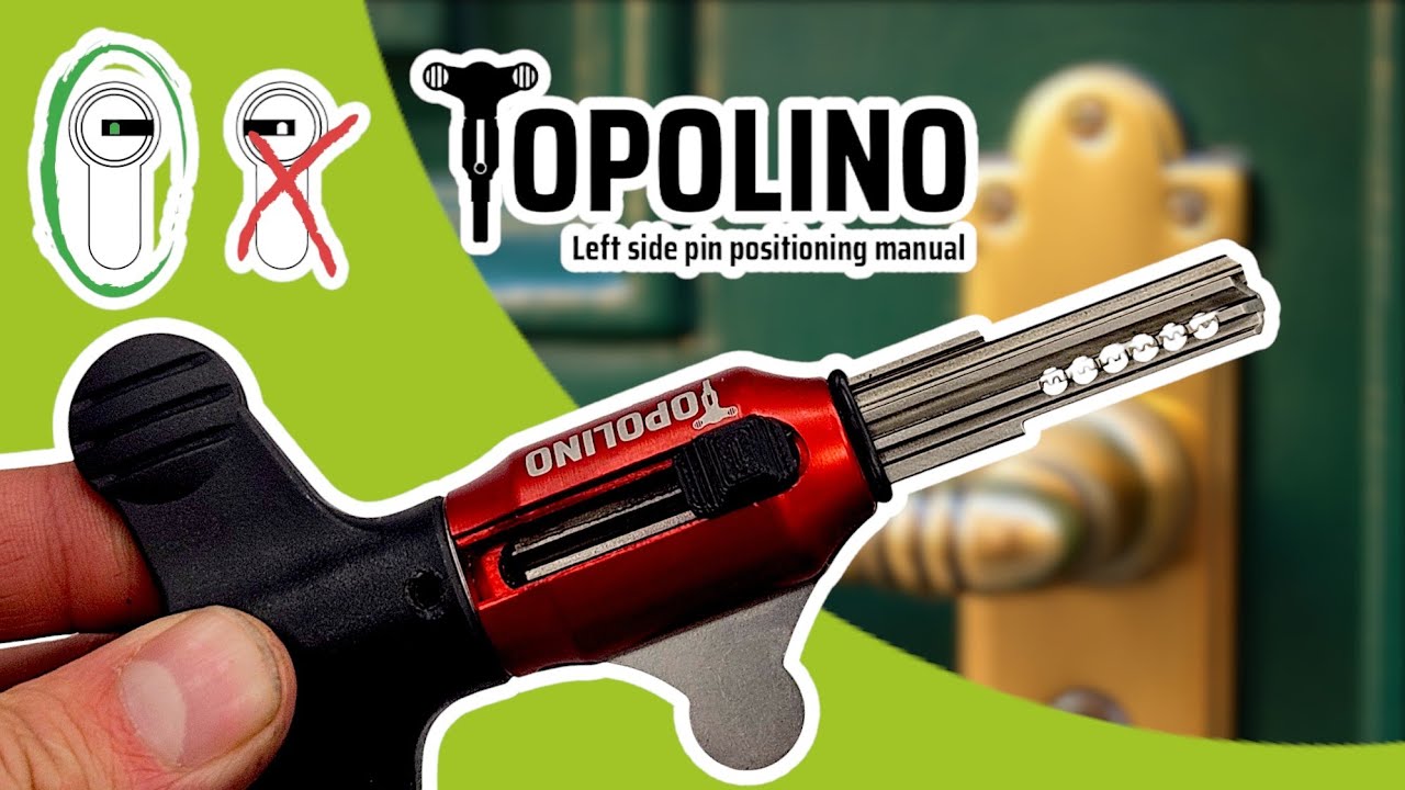 Topolino Left Side Pins Positioning - Step by Step