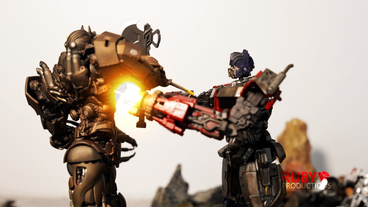 【Transformers Stop Motion】Optimus Prime Battles Compilation vs Scourge,Megatron,Lockdown,Galvatron..