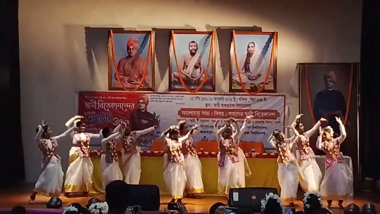সামী বিবেকানন্দের ১৬৪ তম জন্মতিথি উপলক্ষে দলীয় নৃত্য-৩||#Dance #Nishasen 
