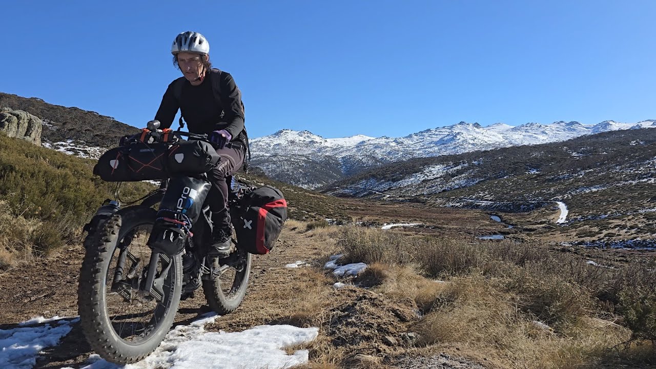 Bikepacking fat bike adventure