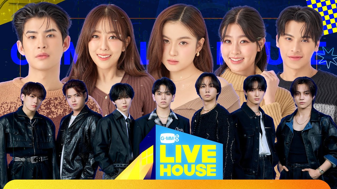 GMMTV LIVE HOUSE with PRIM MEWNICH MARK | TRAVIS JAPAN OHM PAHN