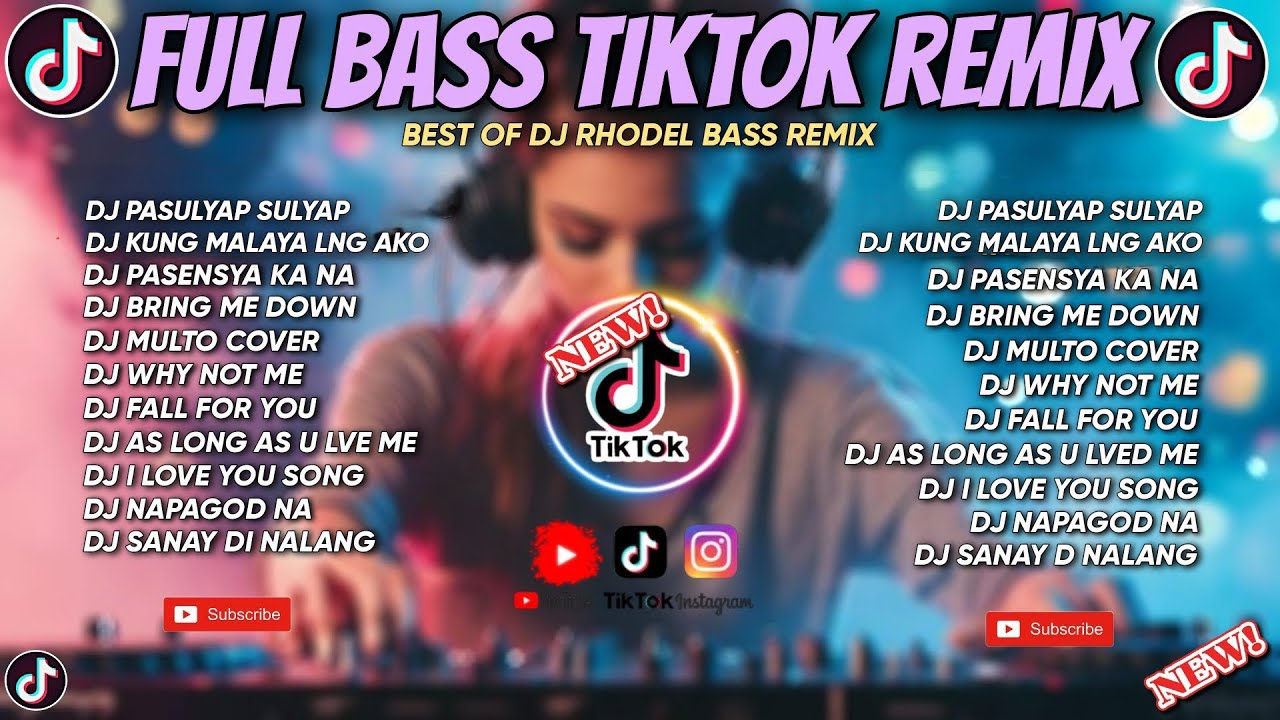 🔥BEST OF PASULYAP SULYAP, KUNG MALAYA LANG AKONX MORE TIKTOK VIRAL FULL BASS REMIX/DJ RHODEL BASS🔥