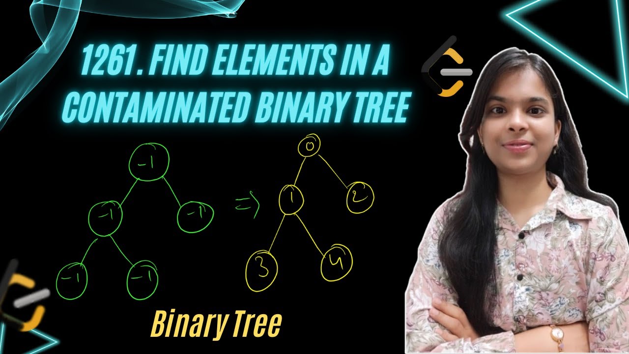 1261. Find Elements in a Contaminated Binary Tree | Tree Traversal | Leetcode