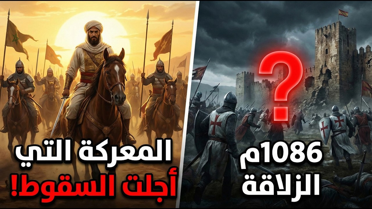 المعركة التي أجلت سقوط الأندلس 4 قرون! سر انتصار يوسف بن تاشفين في الزلاقة وهل هي مذكورة في القرآن؟