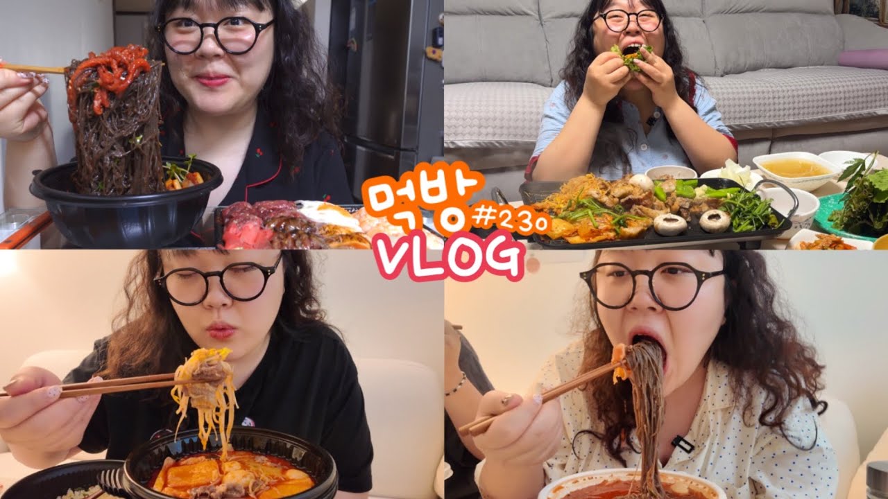 [먹방브이로그] 미친듯이 달리고 해장 무한굴레 돌리기੧| ⊗ ▾ ⊗ |୨(마라탕해장 냉면해장 파스타해장 핫치즈빅싸이순살 삼겹살양파쌈 육회냉면 닭발 김찌 간장계란밥 소곱창 포장마차)