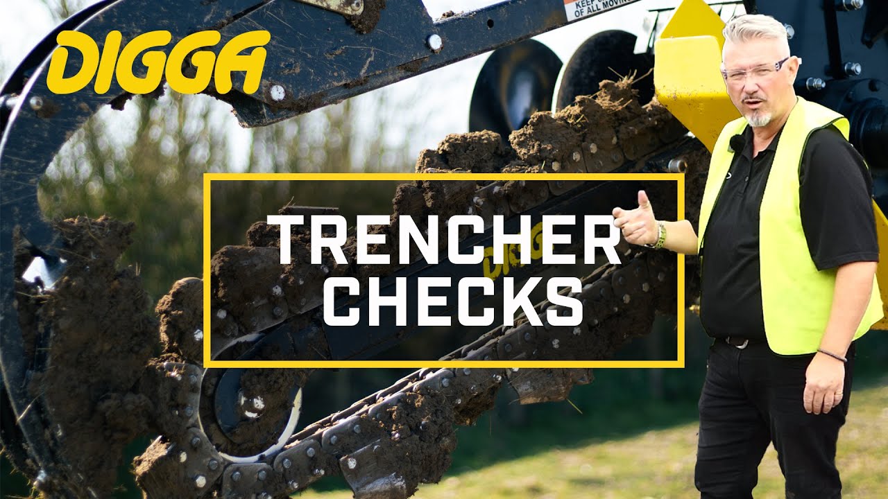 DIGGA Essential Trencher Checks | Digga Australia
