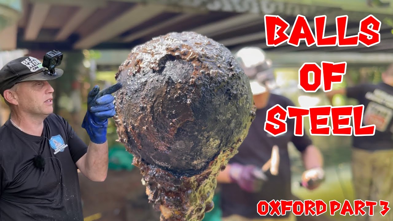 BALLS OF STEEL And Where Did The Skater Go? Magnet fishing #296