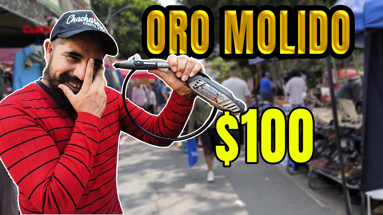 ¡Salí con ORO MOLIDO del tianguis! 🛠️ Encontré esta joya por solo $100