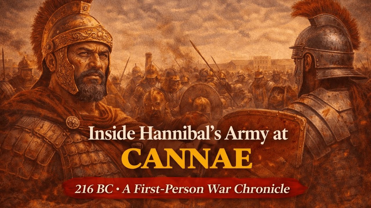 Inside Hannibal’s Army at Cannae (216 BC) — A First-Person War Chronicle