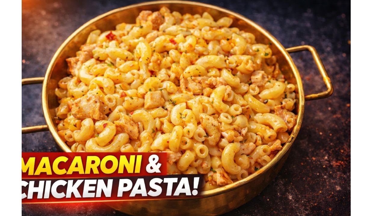 Chicken Macaroni Recipe 🍝 | So Creamy, So Delicious| Without vegetables