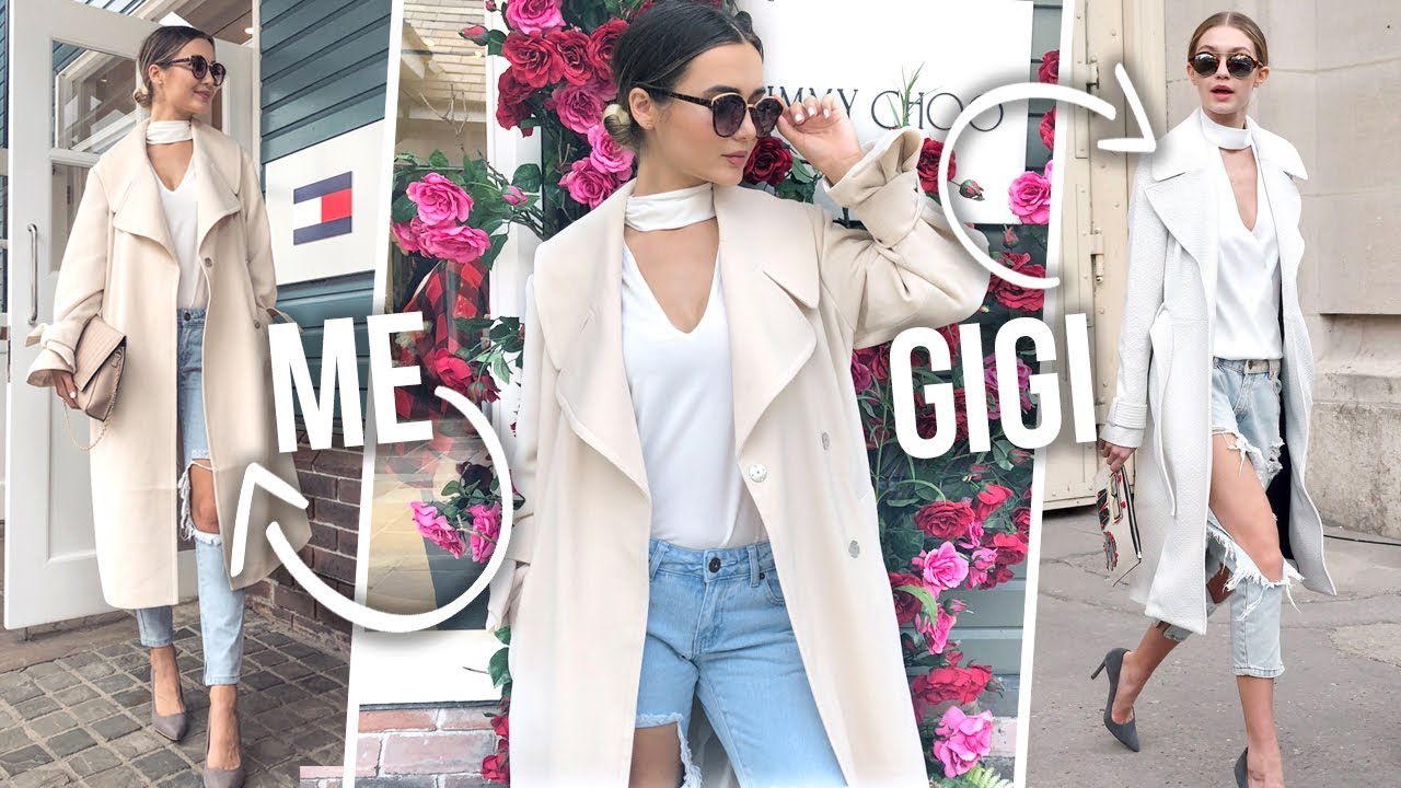 I TURNED INTO GIGI HADID FOR A WEEK...