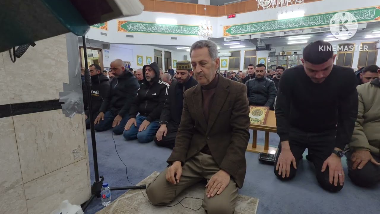 صلاة التراويح في مسجد الشيخ حسن الرينه تصوير حذيفة مناصرة الإمام الشيخ موفق شاهين  24.2.2026