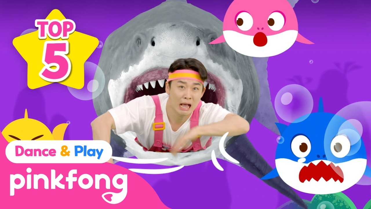 [BEST] Run Away! Sharks + Boo Boo Song and More ｜Dance Along with Hoi｜Pinkfong Dance & Play Official