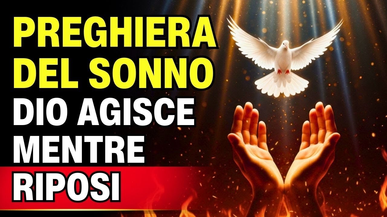 🔥 Preghiera notturna di 6 ore: Dio INVERTE ogni maledizione mentre il tuo corpo riposa