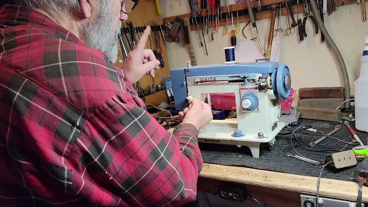 Patti's White model 265 Sewing Machine-final test/tutorial