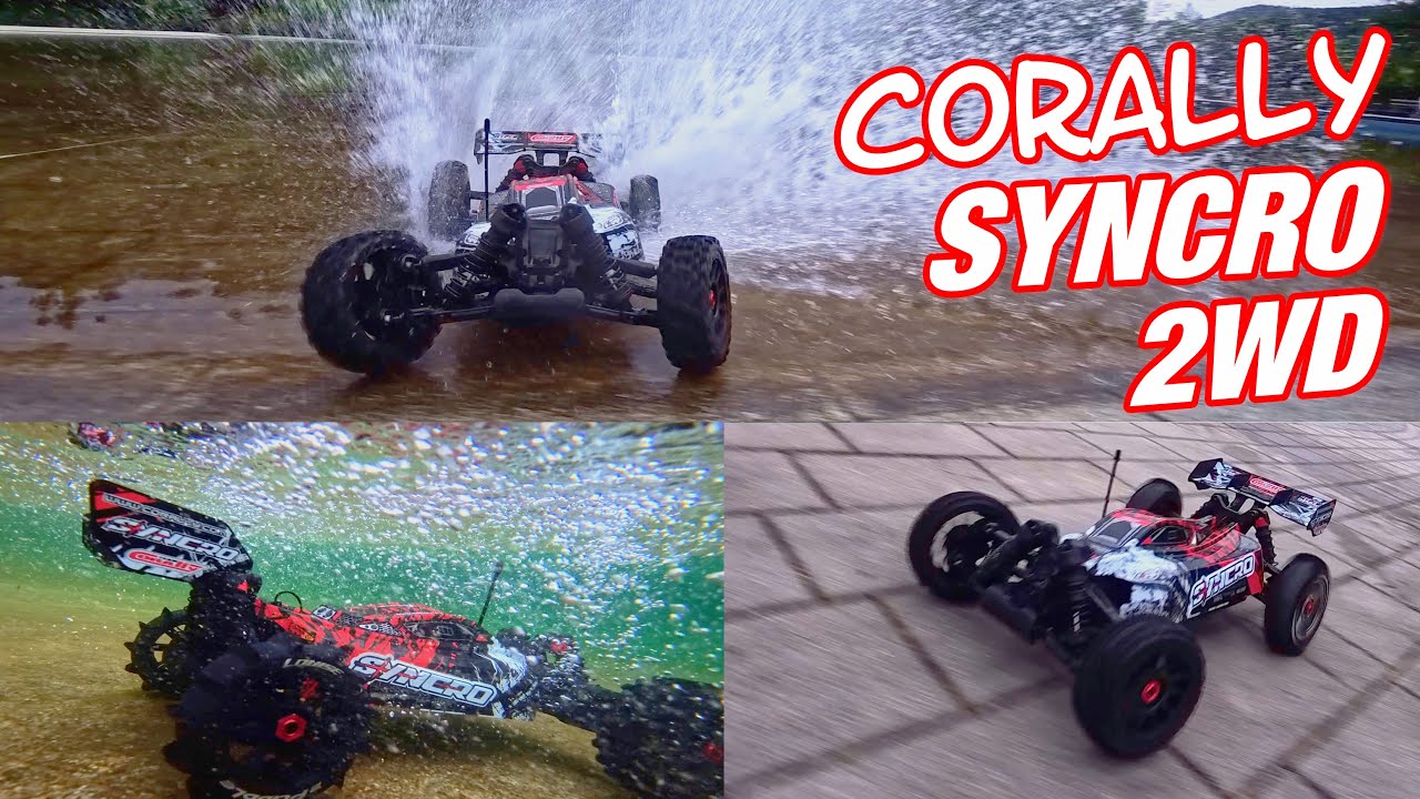 ERSTKONTAKT mit dem CORALLY SYNCRO RTR 2WD Buggy fällt ins WASSER