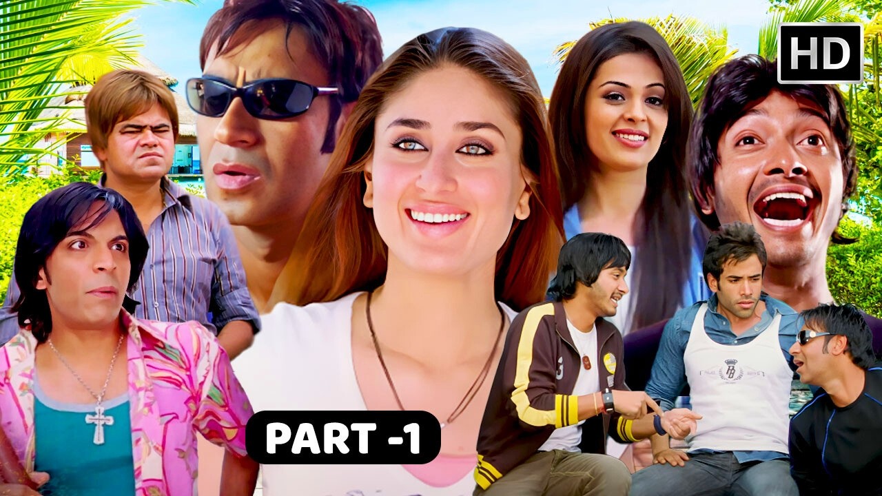 HINDI COMEDY MOVIES - Golmaal Returns Full Movie Part 1 - Ajay Devgan, Tusshar Kapoor - HD
