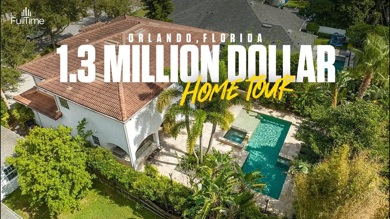 Unveiling College Park in Orlando's $1.3 Million Dollar Home Tour
