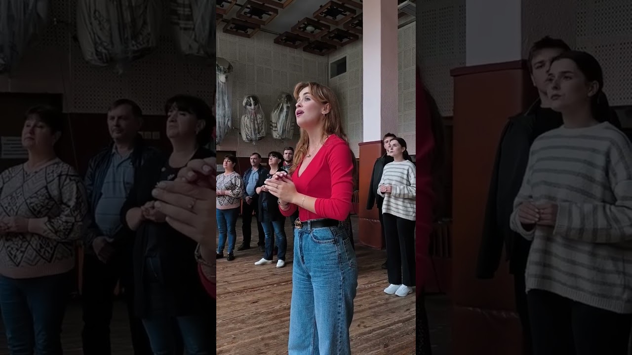 Волинський народний хор. Репетиція. 