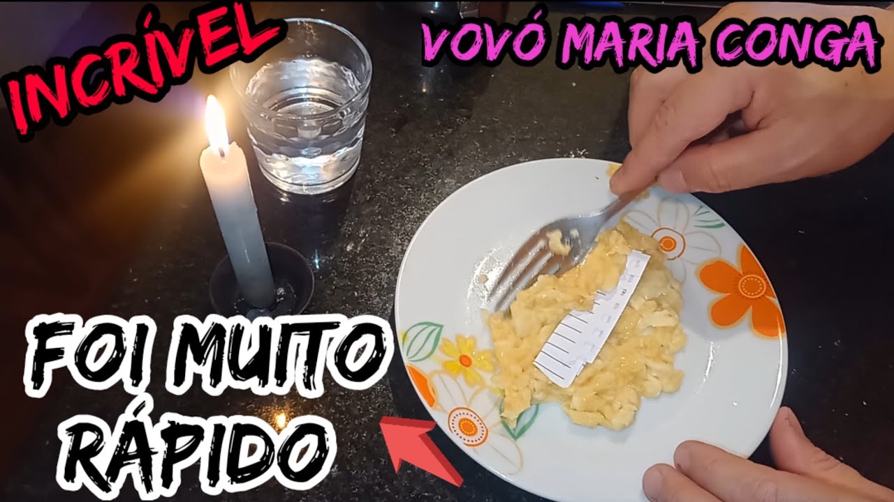 QUALQUER PEDIDO SE REALIZA MUITO RÁPIDO NA FORÇA DE VOVÓ MARIA CONGA 
