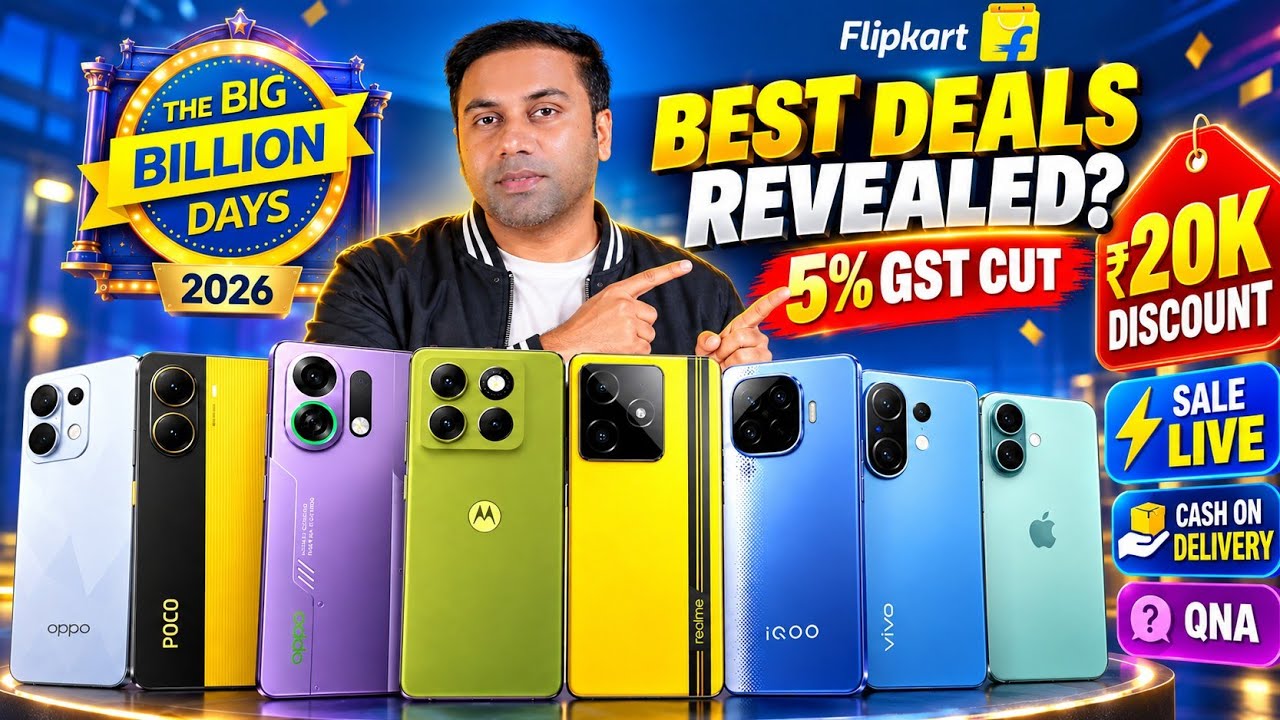 Flipkart Big Billion Days 2026 Best Mobile Deals Revealed? 🔥 Flipkart BBD Sale 2026 Mobile Deals?