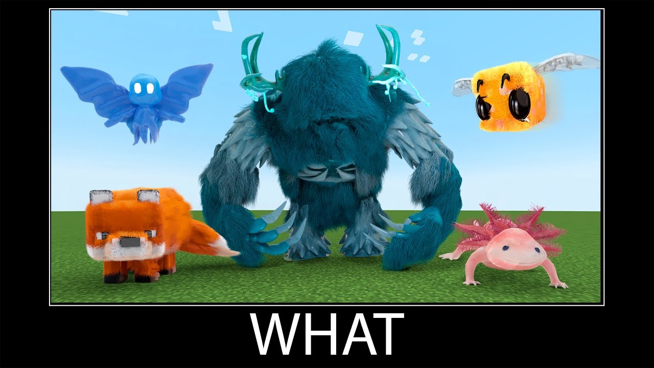 Compilation Realistic minecraft part 1 - Wait What meme in minecraft