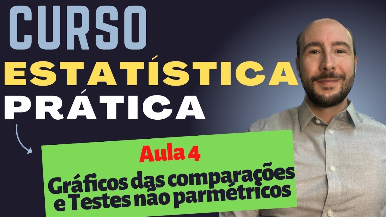 Curso de Estatística Prática - Aula 4:  Gráficos das comparações e Testes não parmétricos