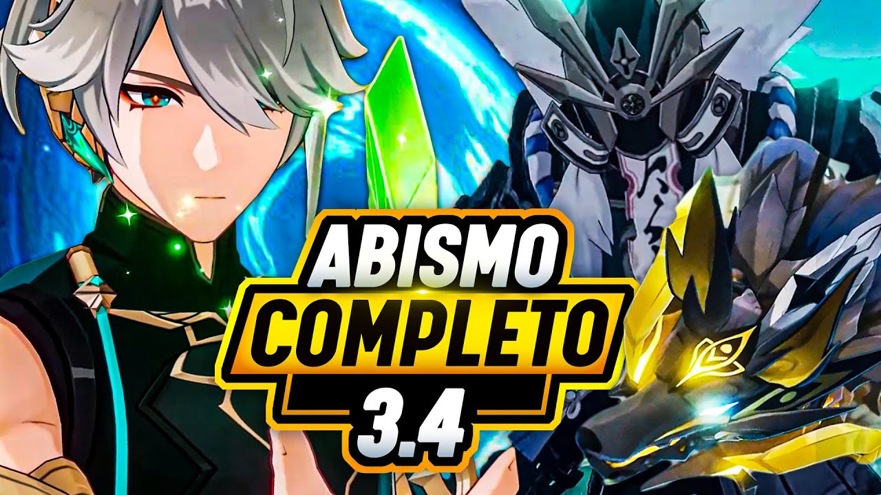 ¡ALHACÉN DESTROZA en el ABISMO! (ABYSS 3.4) - Genshin Impact