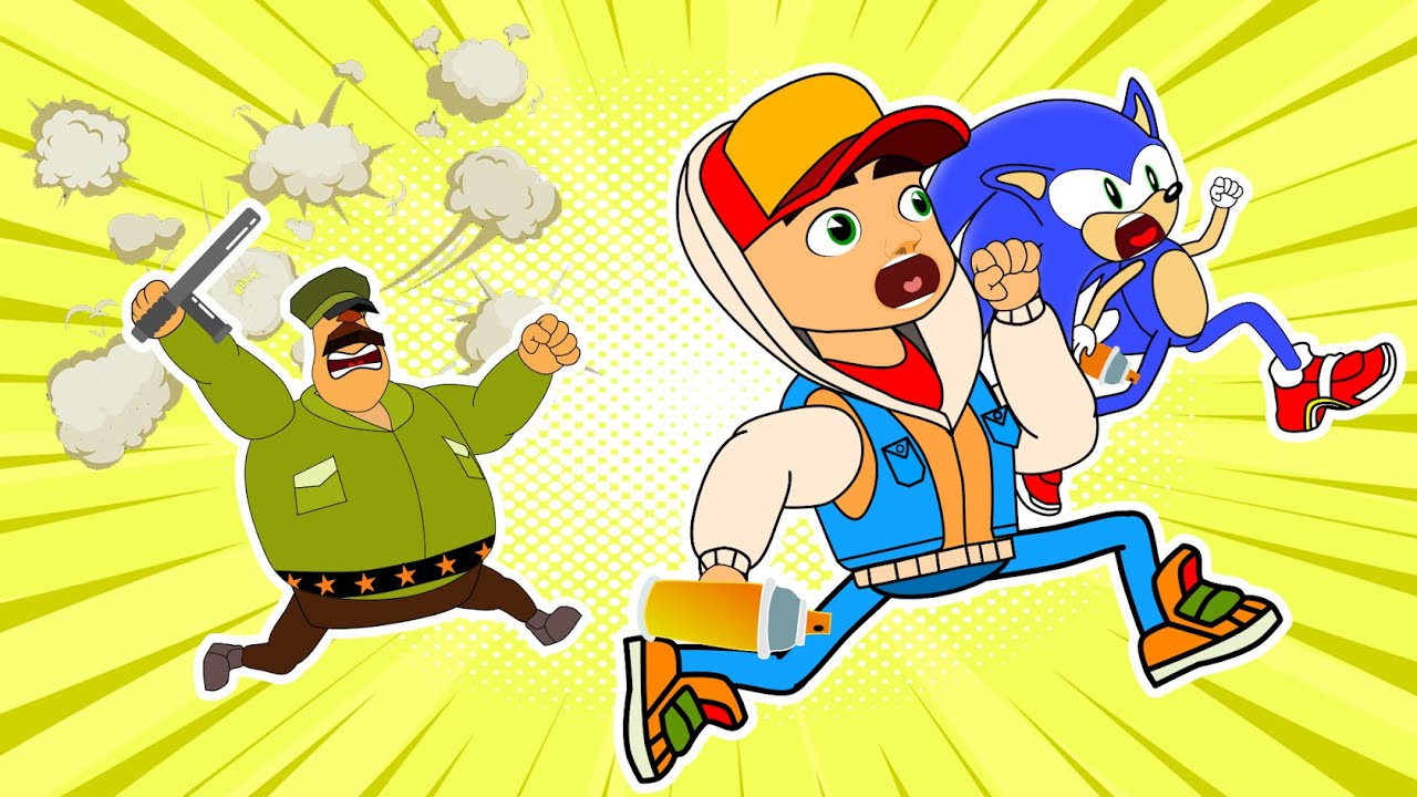 Subway Surfers & Sonic 2020  Help Police Man