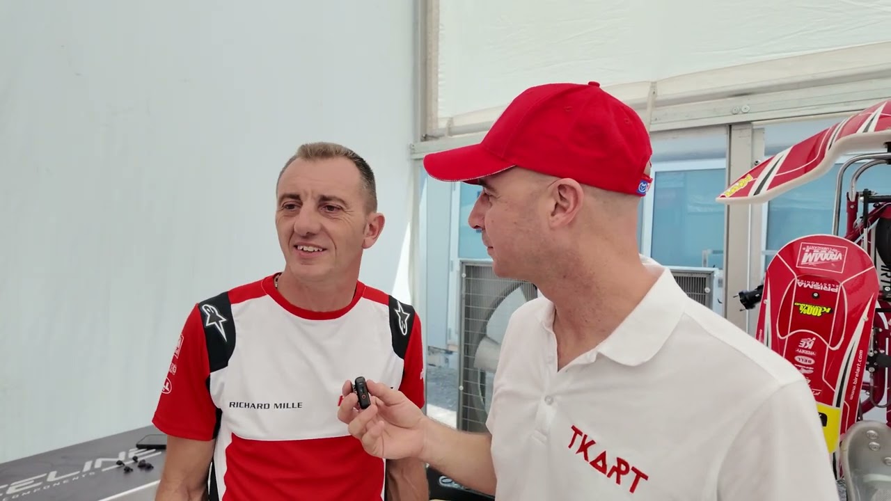 Davide Forè (Birel ART Racing–Birel ART–TM Kart) FIA Karting Euro Champ 2024 KZ2 Master Val Vibrata