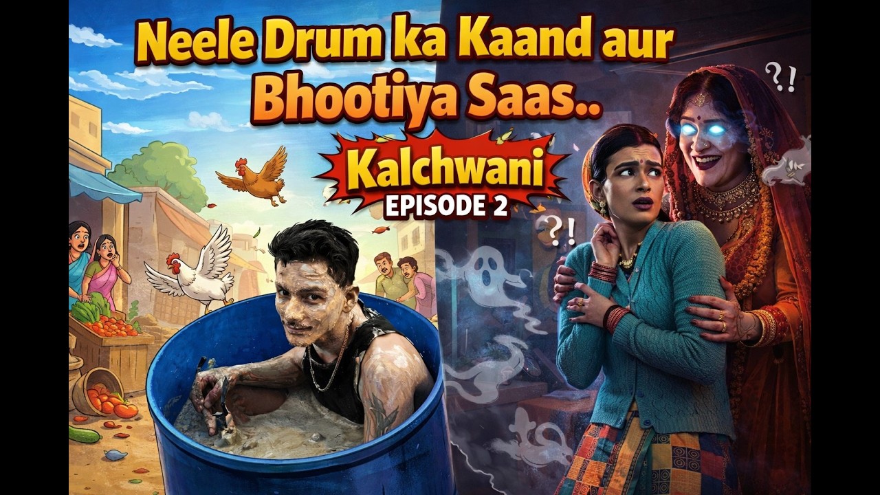 Neele Drum Ka Kaand aur Bhootiya Saas | Kalchwani Episode 2