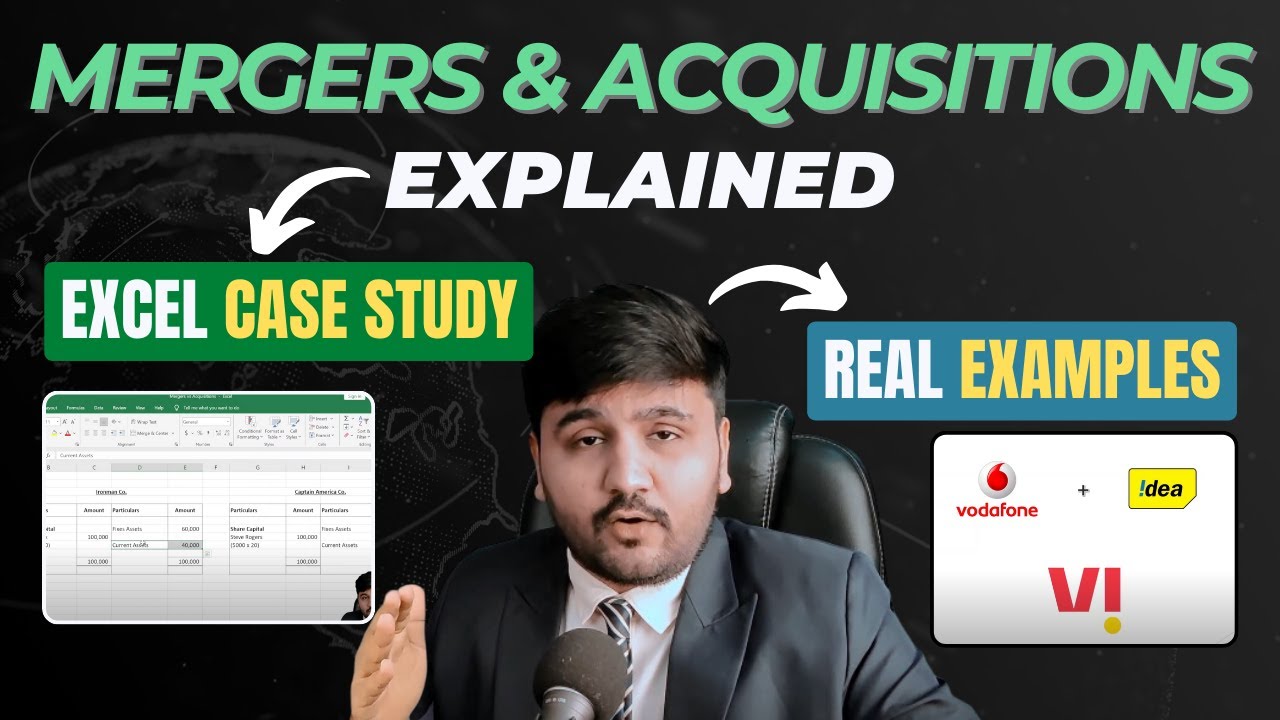 Mergers and Acquisition: Explained With Real Examples & Excel Case Study