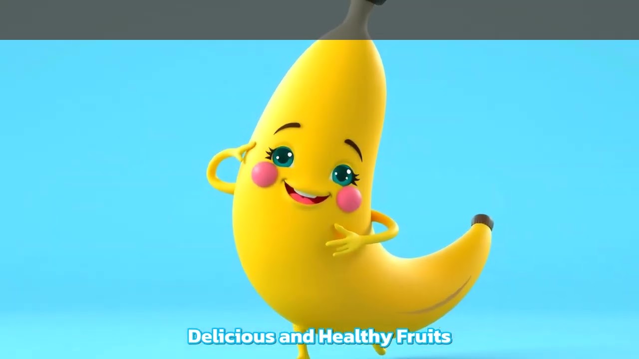 Delicious and Healthy Fruits | Kids Learning Song 🎵