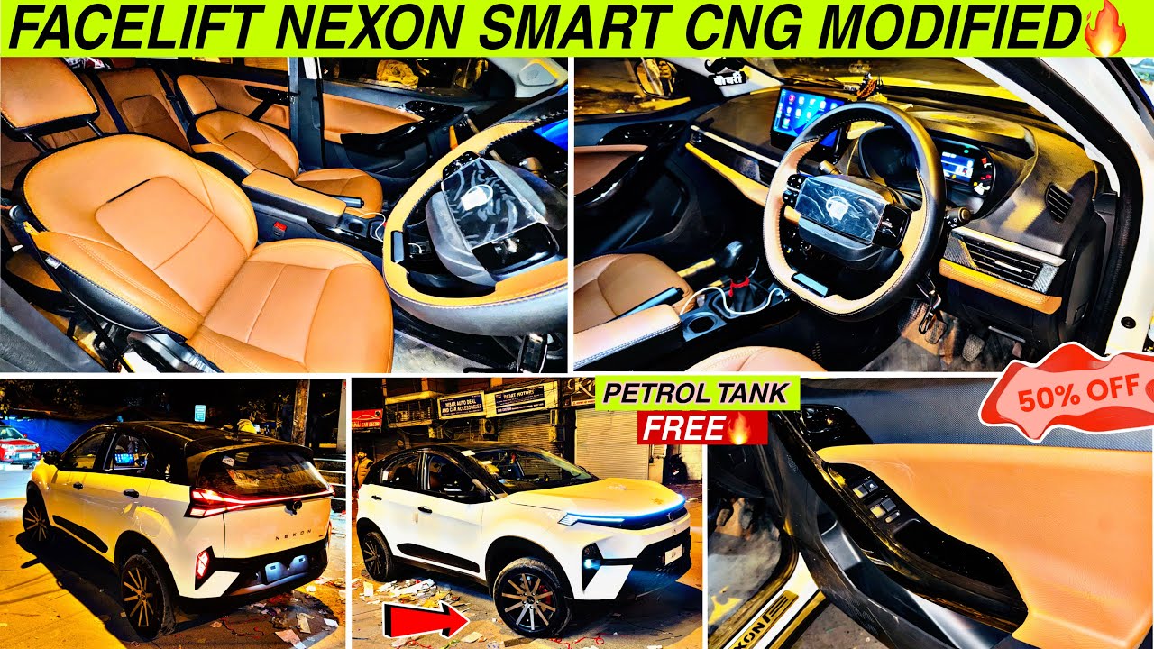 2026 TATA NEXON FACELIFT MODIFICATION WITH PRICE 🔥 NEW NEXON MODIFIED ✅ TATA NEXON BASE TO TOP