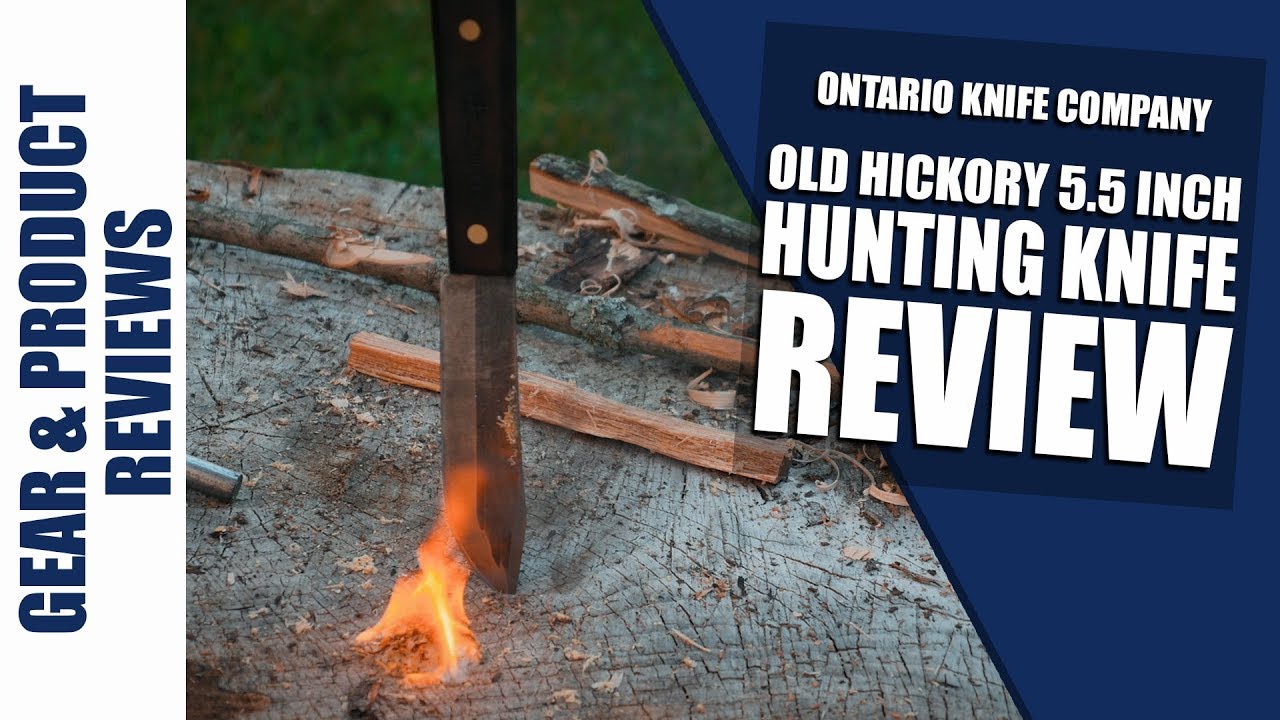 New old hickory 5.5 inch hunting knife full field review