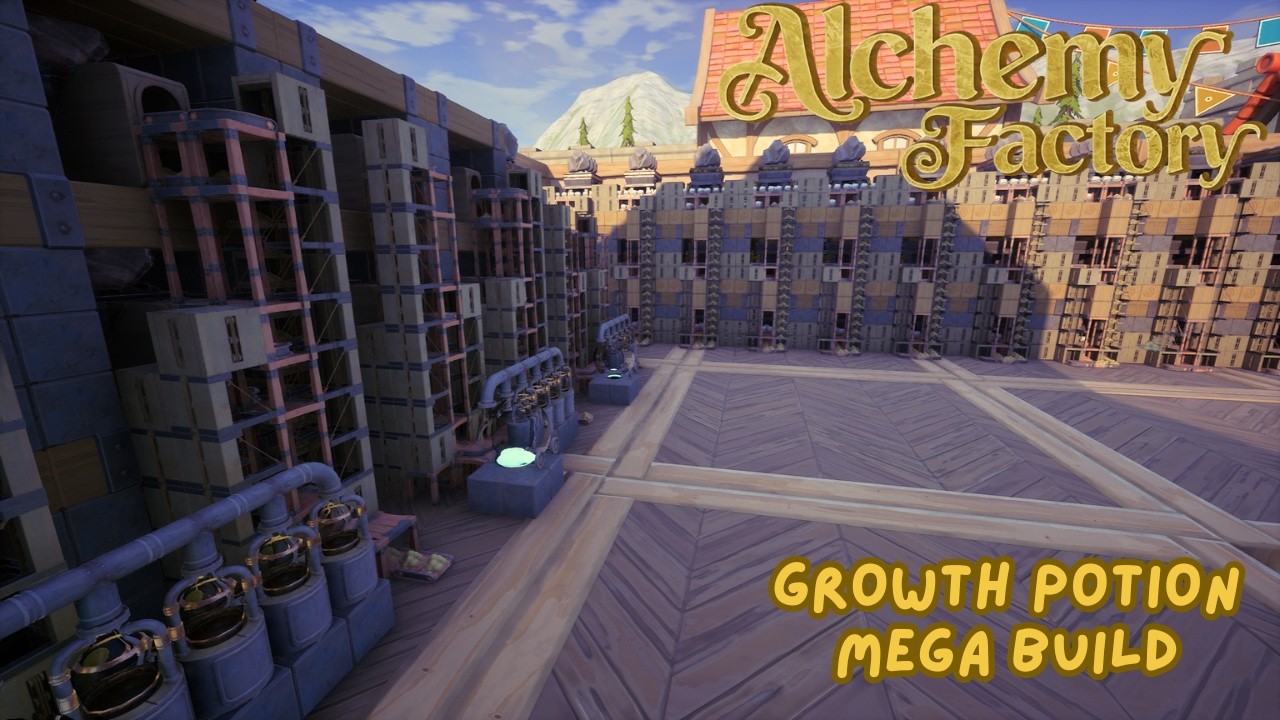 Growth Potion Mega Build | Alchemy Factory Ep. 20